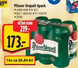 Albert Pilsner Urquell 6pack nabídka