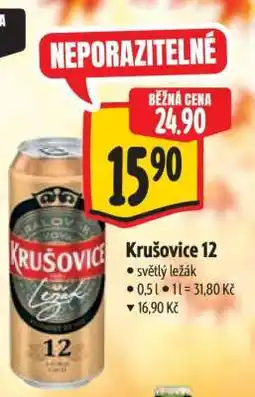 Albert Krušovice 12 nabídka