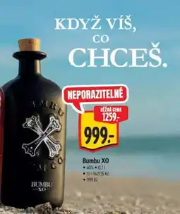 Albert Bumbu XO nabídka