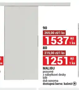 Merkury Market Malibu posuvné z nábytkové desky nabídka