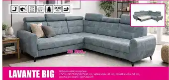 Lavante Big Rohová sedací souprava