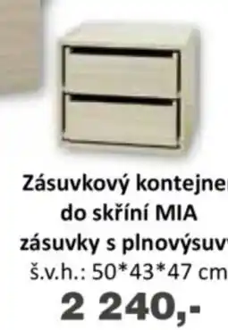 Jamall Zásuvkový kontejner do skříní Mia nabídka