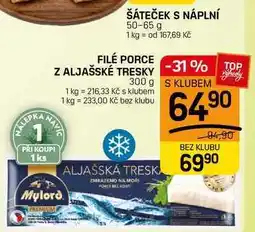 Flop FILÉ PORCE Z ALJAŠSKÉ TRESKY nabídka