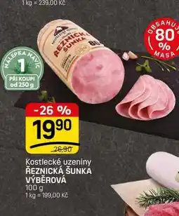 Flop ŘEZNICKÁ ŠUNKA VÝBĚROVÁ nabídka
