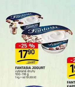 Flop FANTASIA JOGURT vybrané druhy nabídka