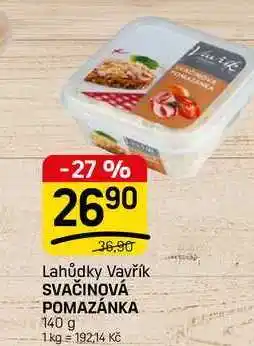 Flop SVAČINOVÁ POMAZÁNKA nabídka