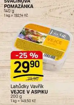 Flop VEJCE V ASPIKU nabídka