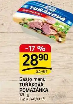 Flop TUŇÁKOVÁ POMAZÁNKA nabídka