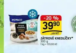 Flop JÁTROVÉ KNEDLÍČKY nabídka