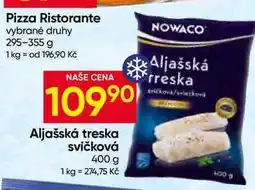 Hruška NOWACO Aljašská treska svíčková nabídka