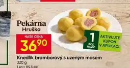 Hruška Knedlík bramborový s uzeným masem nabídka