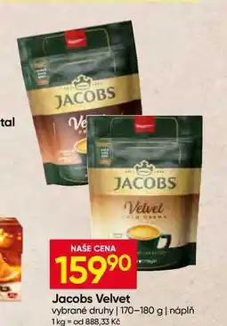 Hruška Jacobs Velvet vybrané druhy nabídka