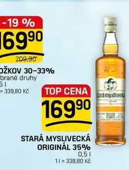 Flop STARÁ MYSLIVECKÁ ORIGINÁL 35% nabídka