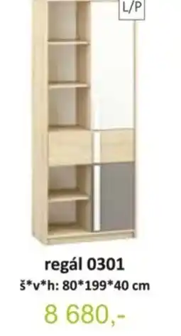 Jamall Regál 0301 nabídka