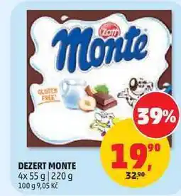 Penny Market DEZERT MONTE nabídka