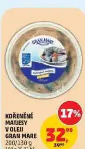 Penny Market KOŘENĚNÉ MATJESY VOLEJI GRAN MARE, 200/130 g nabídka