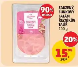 Penny Market ZAUZENÝ ŠUNKOVÝ SALÁM ŘEZNÍKŮV TALÍŘ nabídka