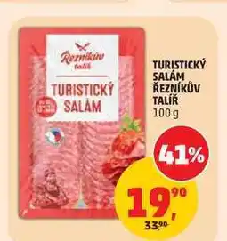 Penny Market TURISTICKÝ SALÁM ŘEZNÍKŮV TALÍŘ nabídka