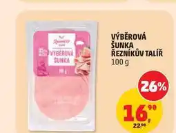Penny Market VÝBĚROVÁ ŠUNKA ŘEZNÍKŮV TALÍŘ nabídka