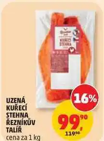 Penny Market UZENÁ KUŘECÍ STEHNA ŘEZNÍKŮV TALÍŘ nabídka