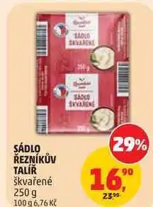 Penny Market SÁDLO ŘEZNÍKŮV TALÍŘ škvařené nabídka