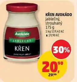 Penny Market AVOKÁDO křen jablečný, strouhaný nabídka