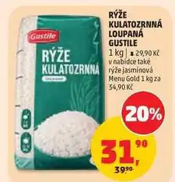 Penny Market RÝŽE KULATOZRNNÁ LOUPANÁ GUSTILE nabídka