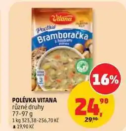 Penny Market POLÉVKA VITANA různé druhy nabídka