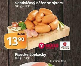 Coop Písecké špekáčky nabídka