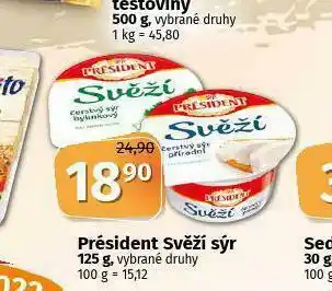 Coop Président svěží nabídka