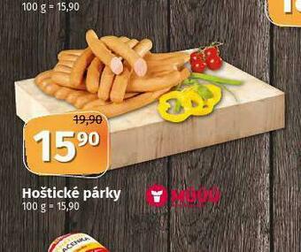 Coop Hoštické párky nabídka