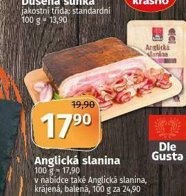 Coop Anglická slanina nabídka
