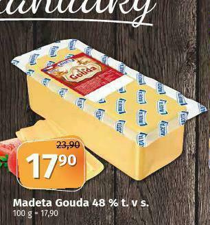 Coop Madeta gouda 48% nabídka