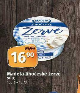 Coop Madeta jihočeské žervé nabídka
