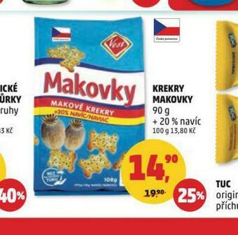 Penny Market Krekry makovky nabídka