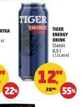 Tiger energy drink