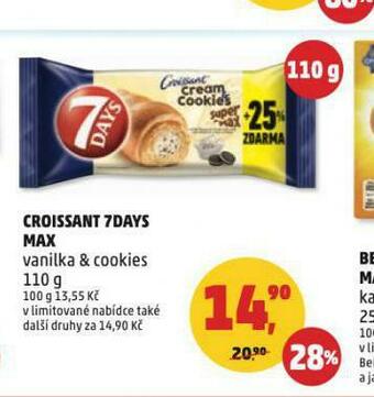 Penny Market Croissant 7days max nabídka