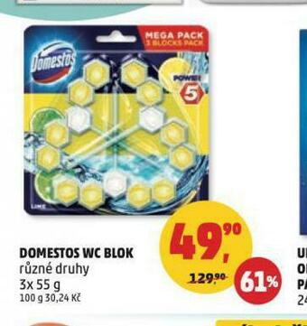 Penny Market Domestos wc blok nabídka