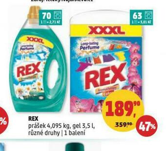 Penny Market Rex prací prostředek nabídka