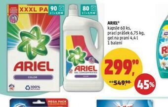 Penny Market Ariel prací prostředek nabídka