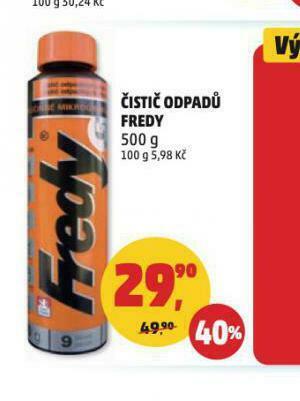 Fredy čistič odpadů