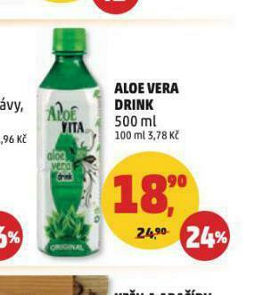 Penny Market Aloe vera drink nabídka