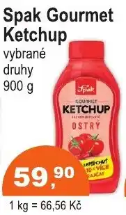 COOP DISKONT Spak Gourmet Ketchup nabídka