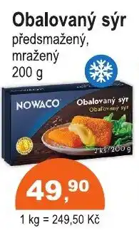 COOP DISKONT Nowaco obalovaný sýr nabídka