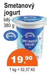 COOP DISKONT Ranko smetanový jogurt bílý nabídka