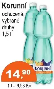 COOP DISKONT Korunní ochucená, vybrané druhy nabídka