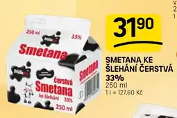 Flop Milkín smetana ke šlehání čerstvá nabídka