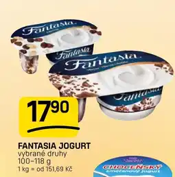 Flop Fantasia jogurt nabídka