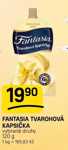 Flop Fantasia tvarohová kapsička nabídka