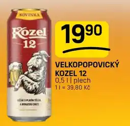 Flop Velkopopovický kozel 12 nabídka